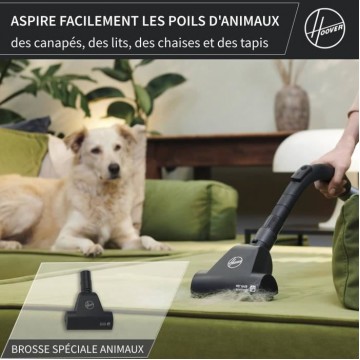 Hoover HE120PET 011 Ηλεκτρική Σκούπα 700W με Σακούλα 2.5lt Iron Grey